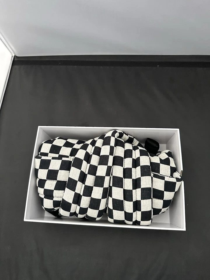 Porta-bebês Mabe Monarch - quadriculado preto/branco - Imagem 2 de 3