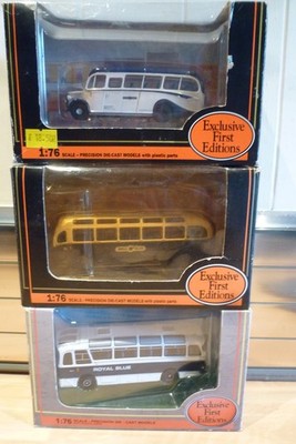 E.F.E. 1/76 Restposten x3 Busse, Reisebusse.