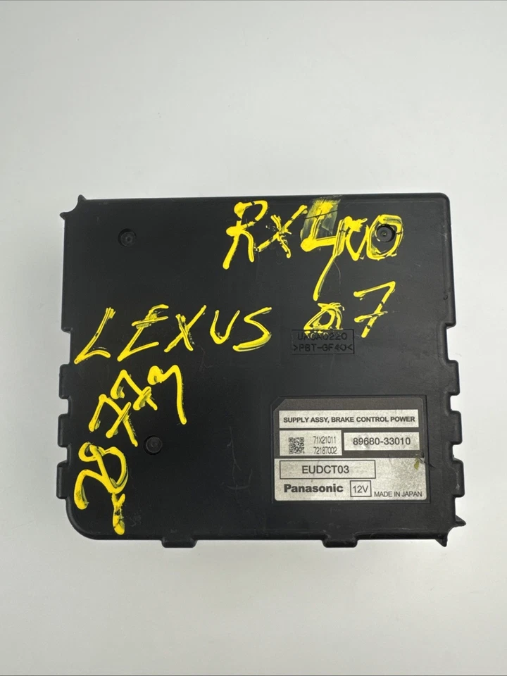 07-11 Fuente de alimentación de control de frenos Lexus/Toyota LS460h RX450h 89680-33010 OEM Foto 2 de 4