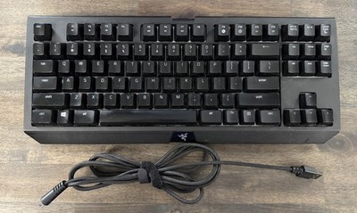 Razer BlackWidow Tournament Edition Chroma V2 - Orange Switches PARTS OR REPAIR