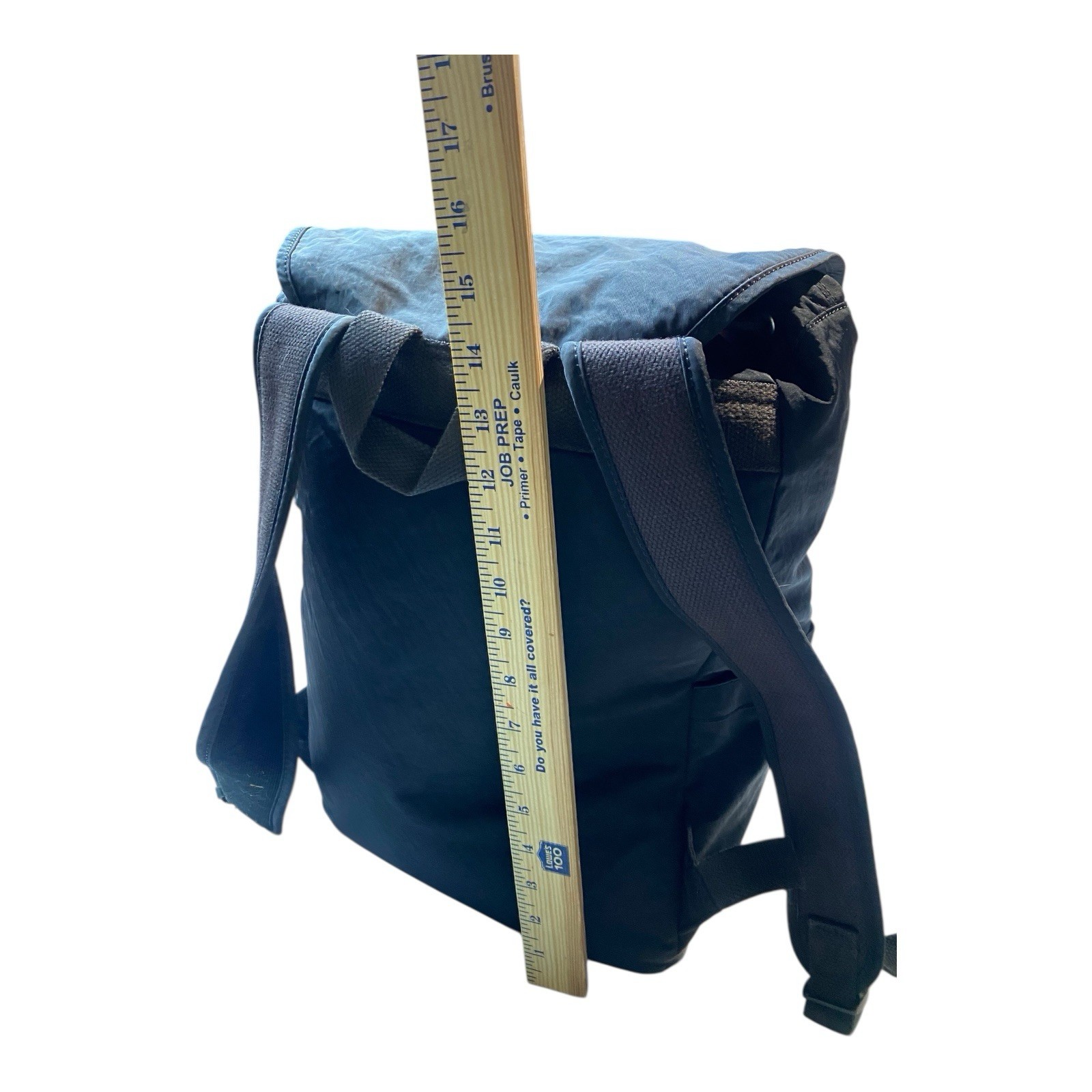 Kipling Drawstring Rucksack Backpack Bag Black  A… - image 8