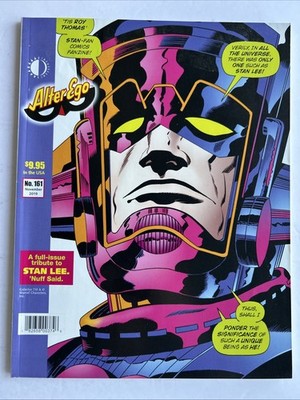 Alter Ego #161 Galactus Cover Full Issue Tribute To Stan Lee