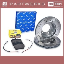 Bremsscheiben + Bremsbeläge +WK für PORSCHE 987 Boxster Cayman 2.7 VORNE