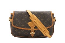 Borsa a tracolla Louis Vuitton Sologne in tela rivestita marrone SL0022