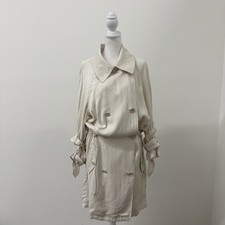 Acne Studios Jules Nude Oversize Trenchcoat Size 34