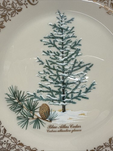 LENOX Christmas Tree Commemorative Annual Porcelain Plates Set of 6, 1978-1983 - Picture 20 of 22