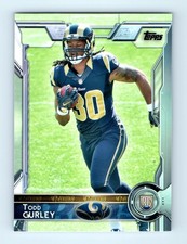 Todd Gurley Rams 2015 Topps RC Rookie Card #422. rookie card picture