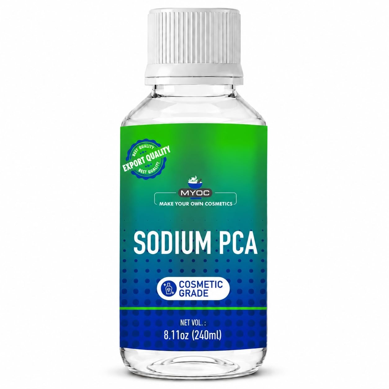 Sodium PCA – Natural Moisture Factor Component Premium Humectant for Serums, 1L