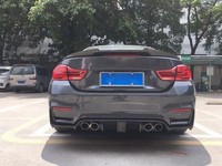 Spoiler Bmw M4 F83 Cabrio F83 Fibra Di Carbonio Stile V Labbro Stivale 4 Serie F33