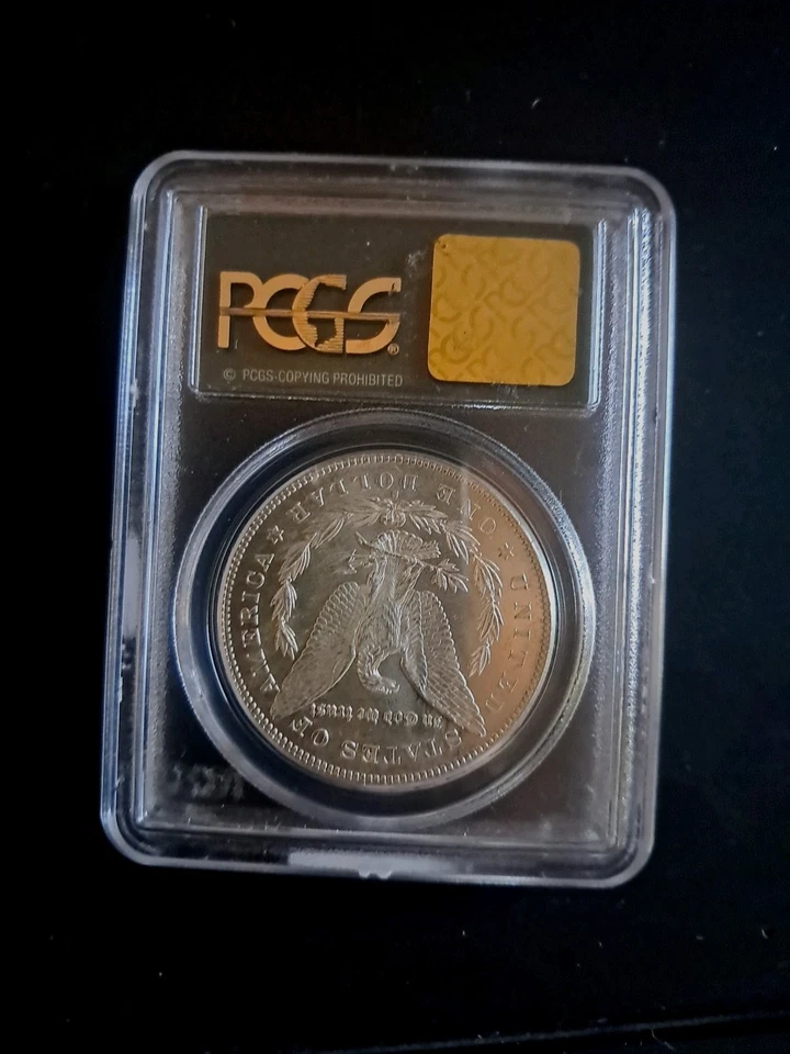 Серебряный Моргановский доллар 1878-S PCGS MS65 Gem OGH STUNNER!! - Изображение 2 из 2