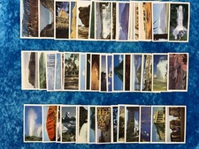 Features of the World SINGLE Tea Cards by Brooke Bond 1984 Blue Back