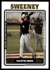 Ryan Sweeney 2005 Topps #308 White Sox MLB READ FREE SHIPPING AutographDen