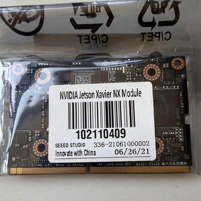 NVIDIA Jetson Xavier NX Module Jetson Module BH2106080001 ARM Compatible CPU