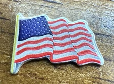 1 Gram Silver Round "American Flag" Design  .999