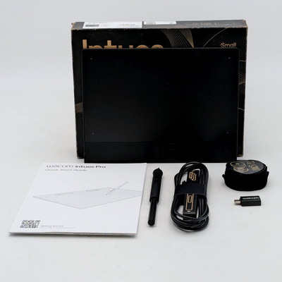 Wacom Intuos Pro Small Professional Graphic Drawing Tablet (PTK470) in Black