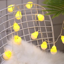  1.5m Yellow Chicken LED Lights Room Courtyard String Light Decoration Easter 16.19 per metre