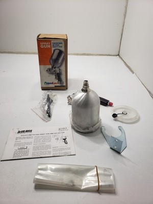 DeVilbiss Finishline FLG-615-114 1.4mm Gravity Feed Spray Gun Cup NOS USA