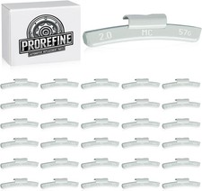 Upgraded 2 oz Clip On Wheel Weights for Steel Rims Corrosion-Resistant Coated