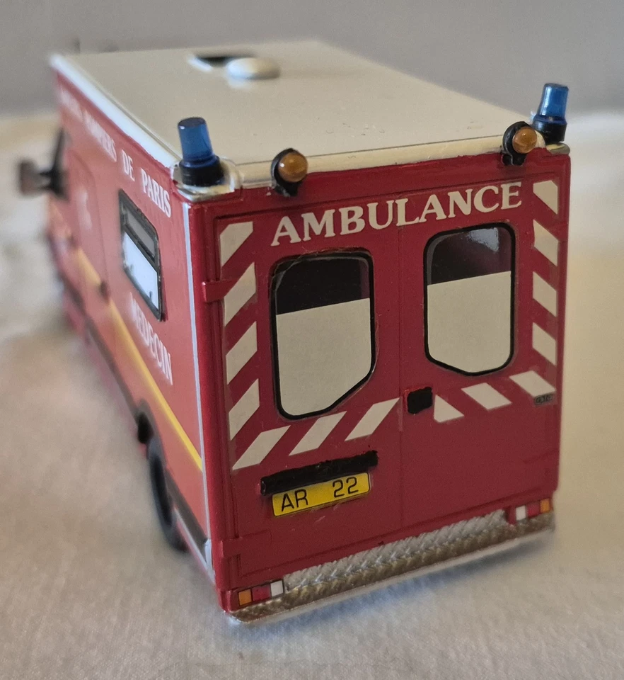 Miniature BSPP pompiers Paris AR MASTER TYPE 2 MVI K157 - Photo 3/4