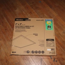 Cooper LED Lighting Backlit Selectable Lumen and CCT Panel White 22CGTS-L3C3R