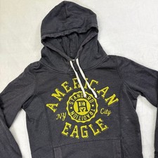 Women's American Eagle Outfitters Charcoal Hoodie Medium