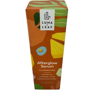Luma & Leaf Afterglow Serum Illuminating 1 fl oz Exp 01/26