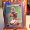 2025 Panini Donruss - Rated Rookie Shedeur Sanders #306 Optic Preview Pink Prizm