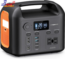 Portable Power Station, 600W 1200W Peak 299Wh LiFePO4 Solar Generator Pure ...