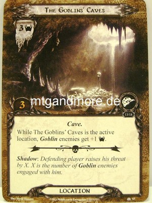 Lord of the Rings LCG - 2x The Goblins' Caves #006 - Over Hill and Under Hill