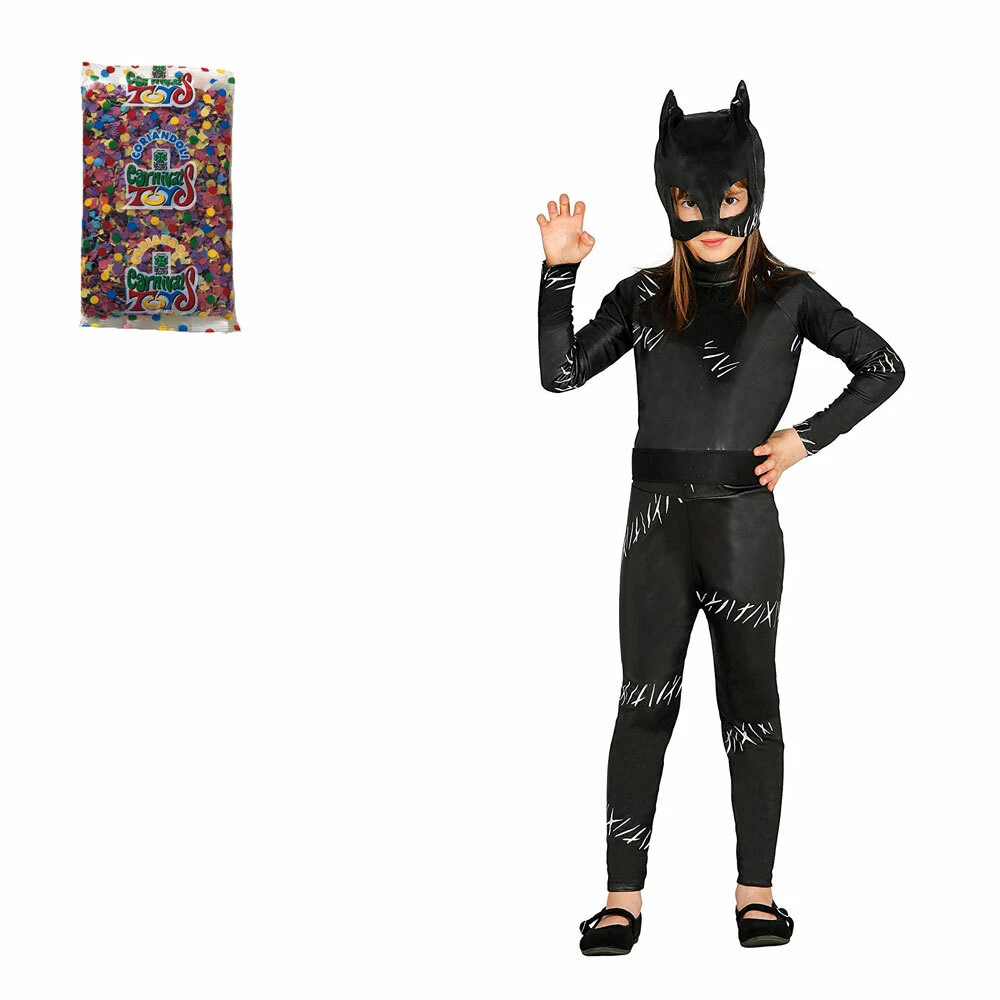 Costume Black Kitty taglia 5/6 anni - [85737]