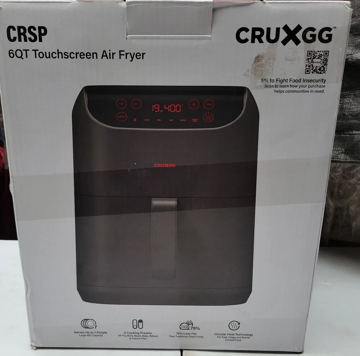 Cruxgg Air Fryer Home appliances