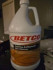 BETCO Foaming Antibacterial Skin Cleanser 751 Case of 4-1 Gallon Jugs-NEW