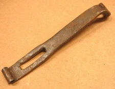 ANTIQUE HAND FORGED WROUGHT IRON IMMIGRANT TRUNK BOX CHEST HASP 6 x 3/4" 