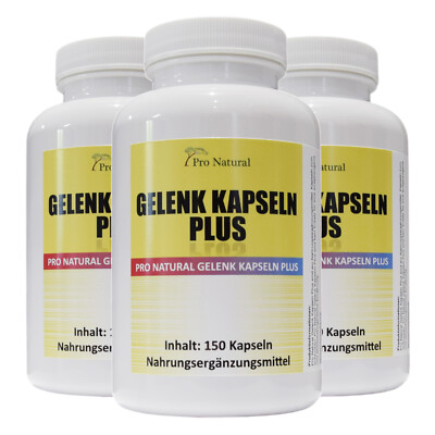 Gelenk Kapseln Plus - Glucosamin MSM Chondroitin hochdosiert 3 Dosen