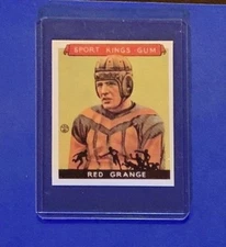 RED GRANGE Football 1933 Goudey Sports Kings Chewing Gum Card - REPRINT