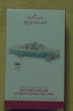 Hallmark 1955 Ford Fairlane Crown Victoria Skyliner 2013 Ornament