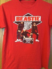 Hot Beastie Boys Metal Band RED Cotton Size S-4XL Shirt Adult KK181