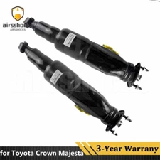 Pair Rear LH & RH Air Suspension Shock Struts Fit Toyota Crown Majesta 2003-2008