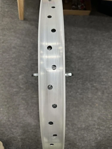 CDH 26" x 2.35-3.5 Tire Spoke Wheelset 48x12G, Double Layer Alum Bike Wheel Set - Picture 5 of 9