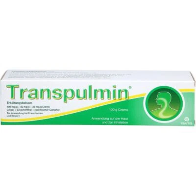 COOPER CONSUMER HEALTH DEUTSCHLAND GMBH TRANSPULMIN Erkältungsbalsam 100 g PZN 00616824