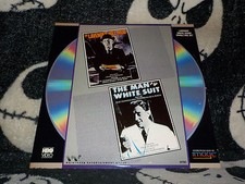 The Lavender Hill Mob Man in the White Suite Laserdisc LD Free Ship 50