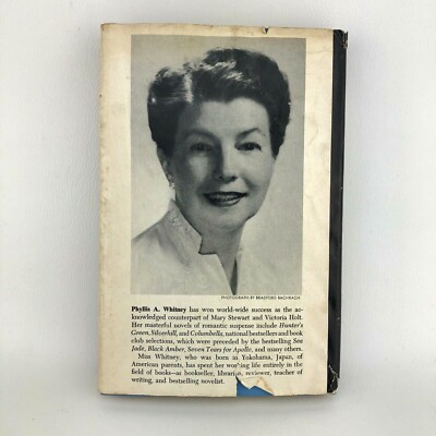 The Winter People Phyllis A. Whitney HCDJ 1969 Book Book Club Ed