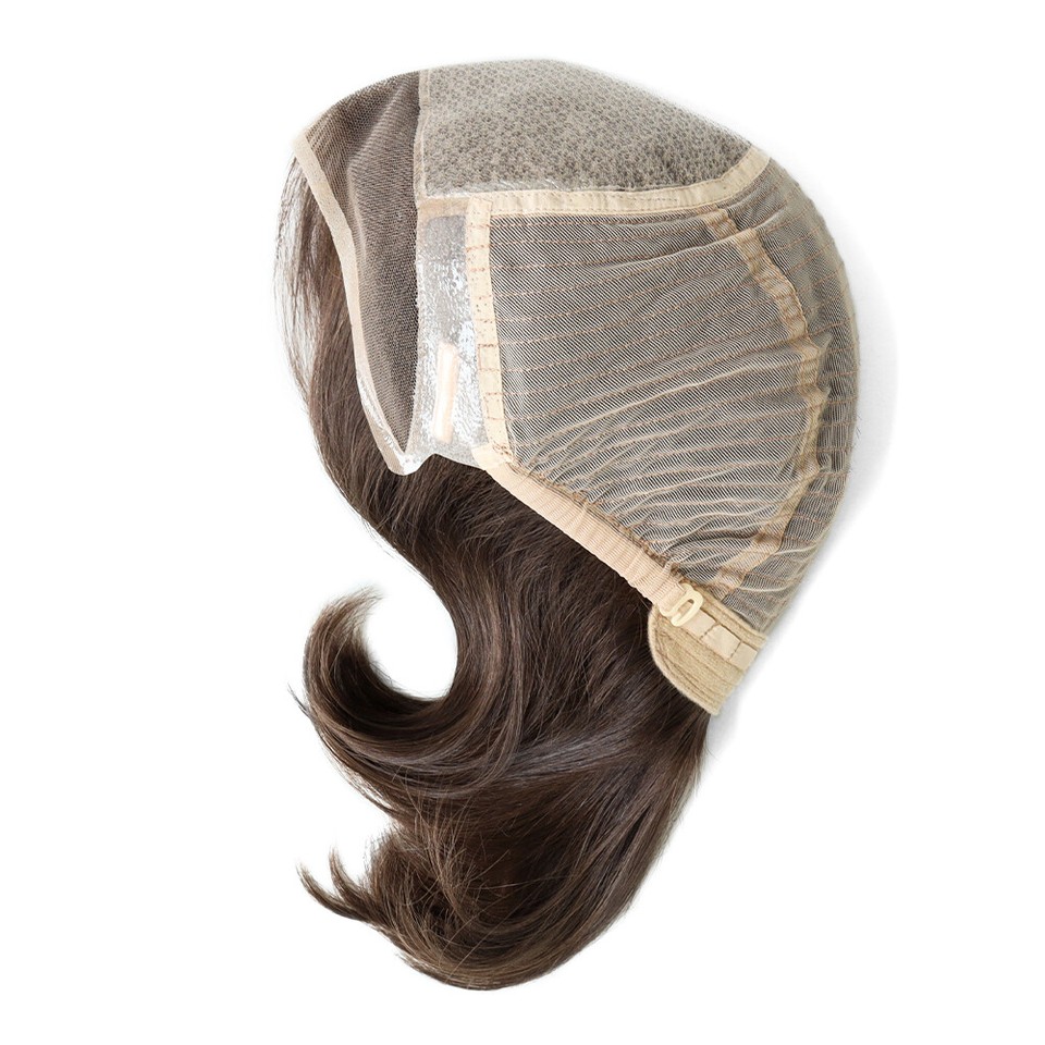 Women Wigs European Virgin Human Hair Systems French Lace Front ...