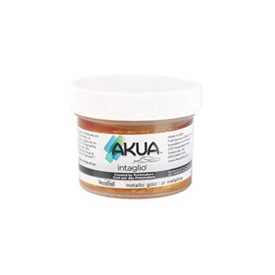 Akua Intaglio Ink 2 Oz Metallic Gold (893419000521)