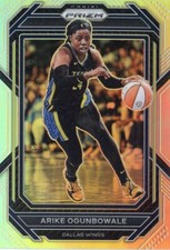 2023 Panini Prizm WNBA Silver NO. 95 Arike Ogunbowale - Dallas Wings