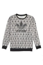Youth Adidas Originals Trefoil Zebra Sweater D98914/Youth Medium 