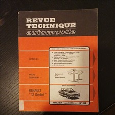 Revue technique Renault R12