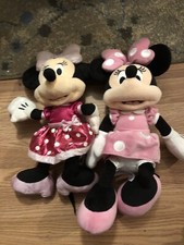 Lot Of 2 Minnie Mouse Stuffed Friends