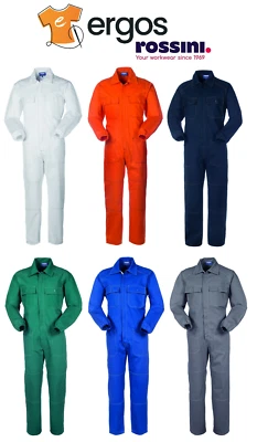 ROSSINI Tuta Tutone da Lavoro SERIOPLUS + in Cotone Imbianchino Meccanico A40109
