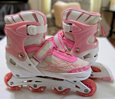 XMBT Inline Roller Skates Blades Adjustable Sz L 39-42 8.5 -10.5 US X